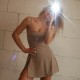 Women Fashion Sexy Solid Color Spaghetti Strap Backless Slim Fit Dress