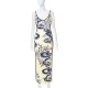 Women Sexy Print Sling Bodycon Maxi Dress