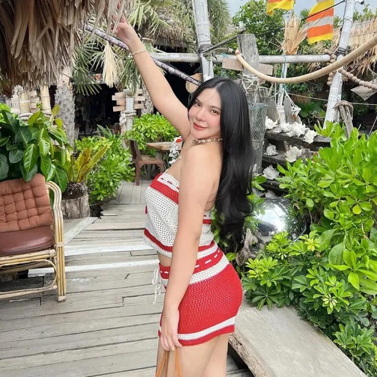 Women Fashion Sexy Contrast Color Stripe Knitted Tube Top Tight Shorts Two-Piece Set